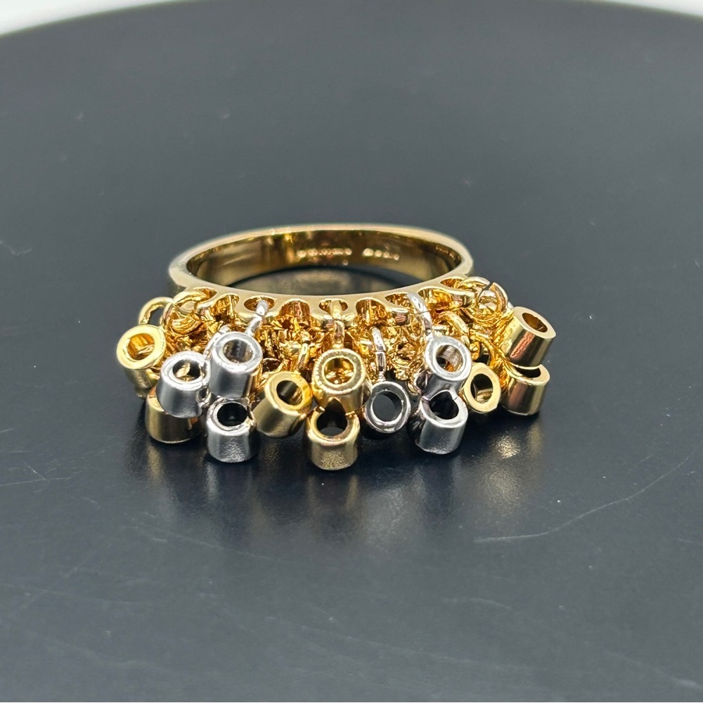 Camille Lucie - Gold and Silver Cha-Cha Ring